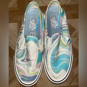 Vans Marble Multicolor Slip-On Shoes
